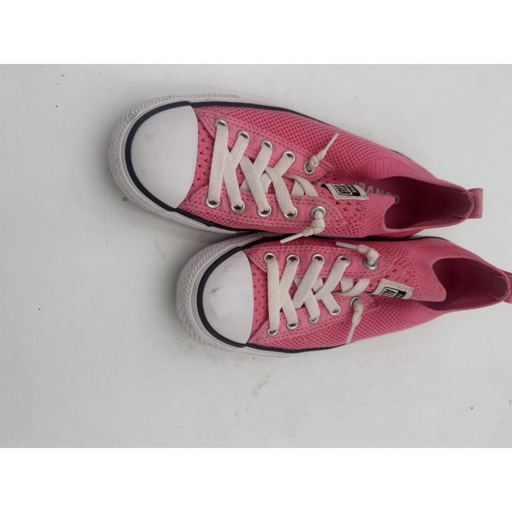 Converse Chuck Taylor All Star Shoreline Hot Pink Slip-on Shoes Youth Size 4